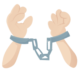 Prisoner Hands clipart