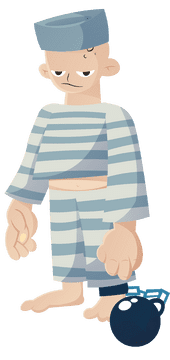 Prisoner clipart