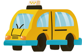 Taxi Car clipart