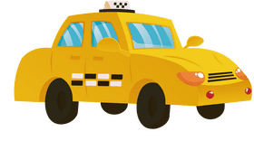 Taxi Car clipart