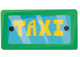 Taxi LED clipart