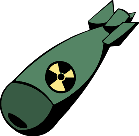 Bomb Atomic clipart