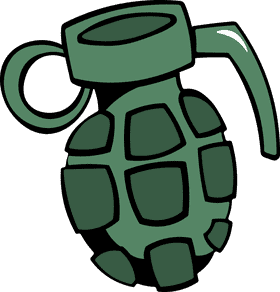 Bomb Grenade Modern clipart