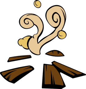 Bonfire Fireless clipart