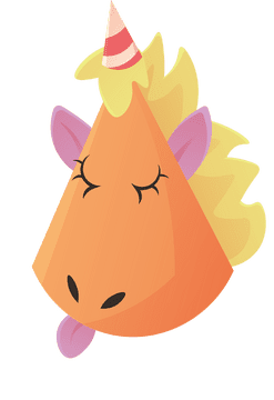Birthday Hat Horse clipart