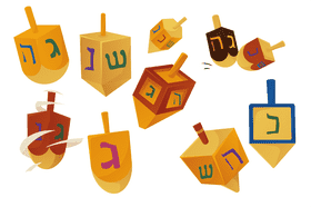 Dreidel vector