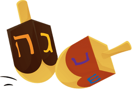Dreidel clipart