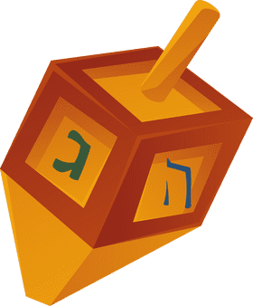 Dreidel clipart