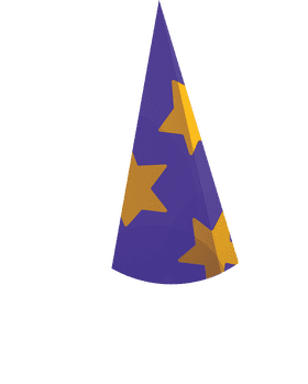 Party Hat Stars clipart