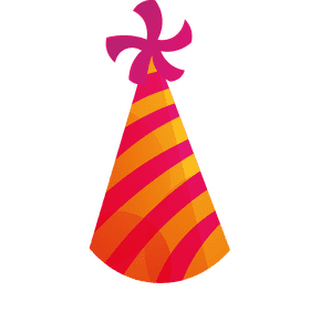 Party Hat Stripe clipart