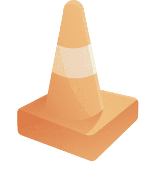 Traffic Cone Yellow clipart