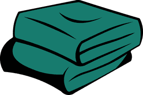 Blanket Green clipart