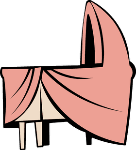 Crib Covered clipart