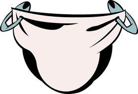 Diaper Old Style clipart