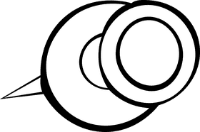 Pin Red black and white clipart