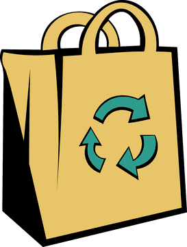 Shopping Bag Recycle clipart