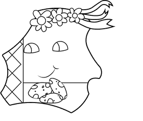 Map of Belarus black and white clipart