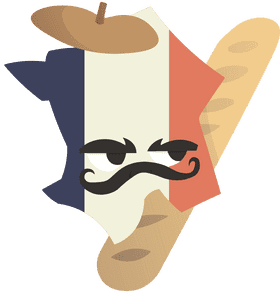 Map of France clipart