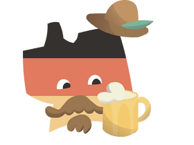 Map of Germany clipart