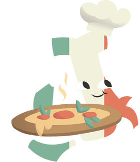 Map of Italy clipart