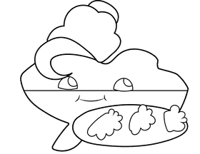 Map of Ukraine black and white clipart