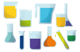 Chemistry Beaker vector