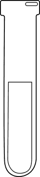 Chemistry Flask black and white clipart