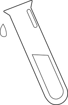 Chemistry Test tube black and white clipart