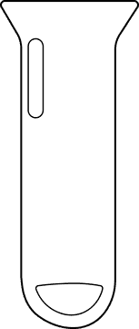 Chemistry Test tube black and white clipart