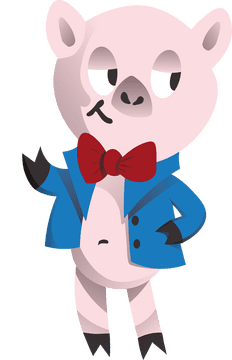 Cartoon Characters Disney Animals Pig clipart