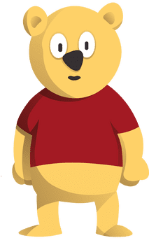 Cartoon Characters Disney Animals Winnie clipart