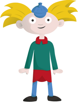 Cartoon Characters Hey Arnold Arnold clipart