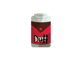 Cartoon Characters Simpsons Beer clipart