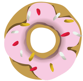 Cartoon Characters Simpsons Donut clipart