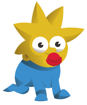 Cartoon Characters Simpsons Maggie clipart