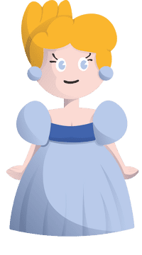 Cartoon Characters Disney Princess Cinderella clipart