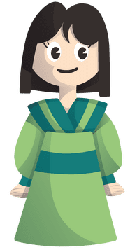 Cartoon Characters Disney Princess Mulan clipart