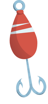Fish hook clipart