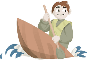 Kayak clipart
