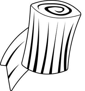 First aid kit Bondage black and white clipart