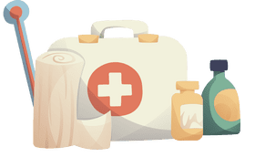 First aid kit Full Pack clipart