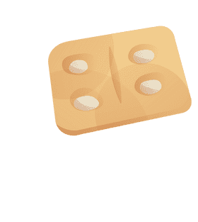 First aid kit Pills clipart