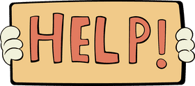 Help Banner clipart