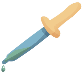 Medicine Pipette clipart