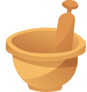 Mortar and Pestle clipart