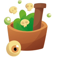 Mortar and Pestle Poision clipart