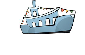 Steamboat Party clipart