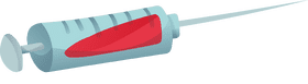 Syringe Red clipart