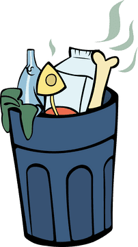 Trash can Bio clipart