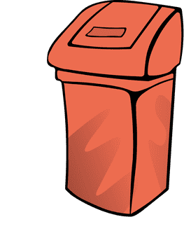 Trash can Small clipart